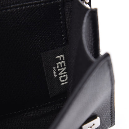 Fendi Vitello Cruise F is Fendi Wallet on Chain Black 8 of 10