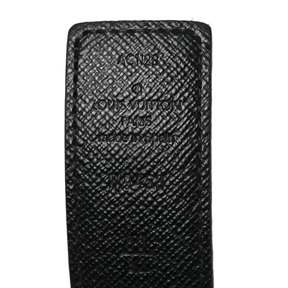 Louis Vuitton Calfskin Monogram 30mm LV Initiales Reversible Belt 80 32 Black 3 of 5