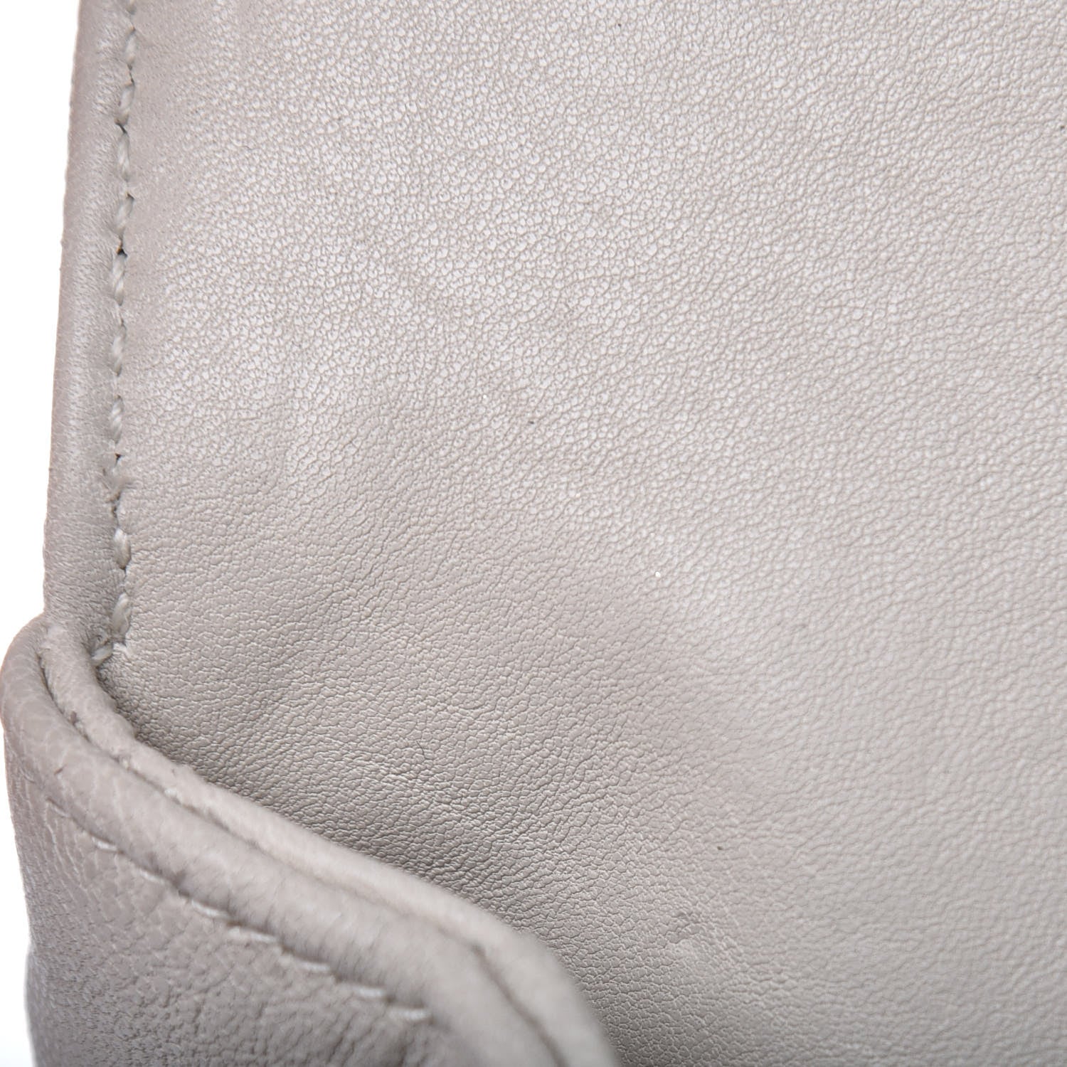 Saint Laurent Sheepskin Matelasse Chevron Monogram Medium College Bag Dove White 8 of 9