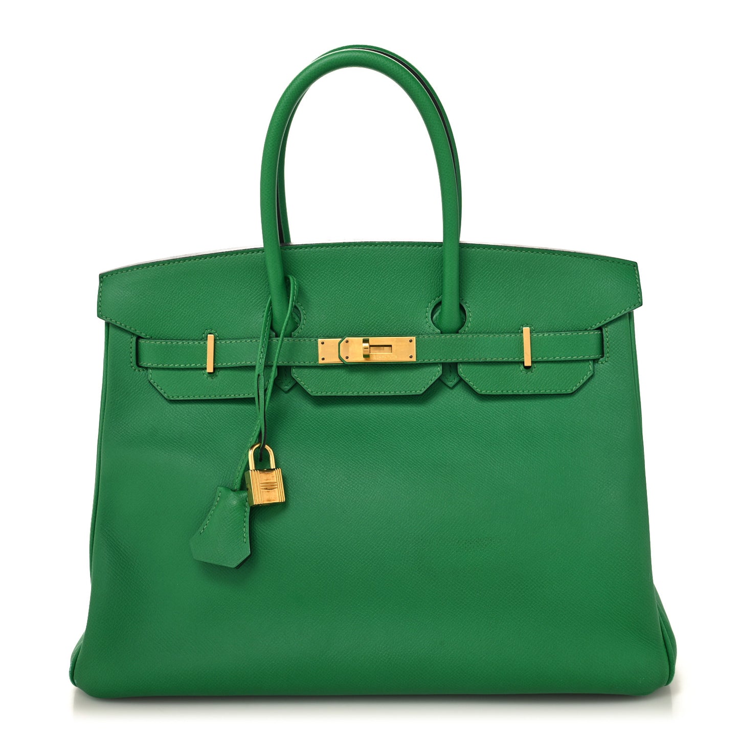 Epsom Birkin 35 Bambou