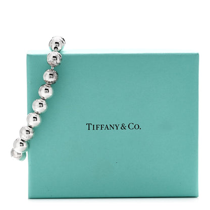 Tiffany Sterling Silver 10mm HardWear Ball Bracelet 7 of 7