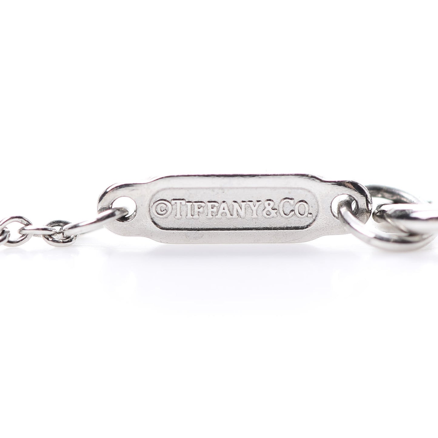 Platinum Diamond Small Cross Pendant Necklace
