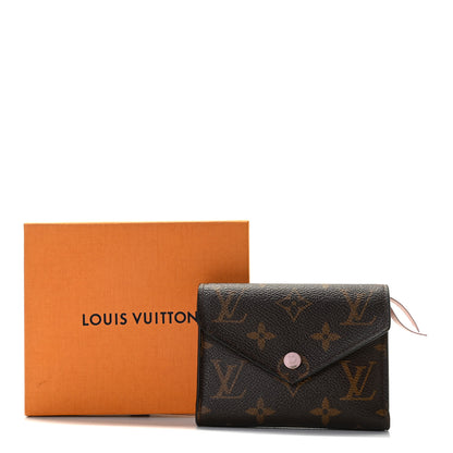 Louis Vuitton Monogram Victorine Wallet Rose Ballerine 7 of 9