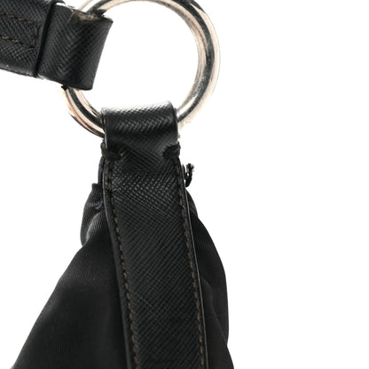Prada Tessuto Nylon Saffiano Sacca Shoulder Bag Black 14 of 19