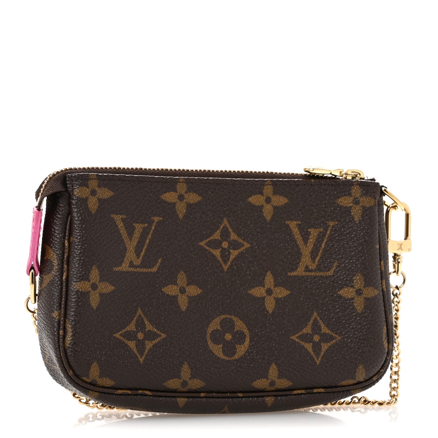 Louis Vuitton Monogram 2022 Christmas Animation Seoul Mini Pochette Accessories Fuchsia 3 of 9