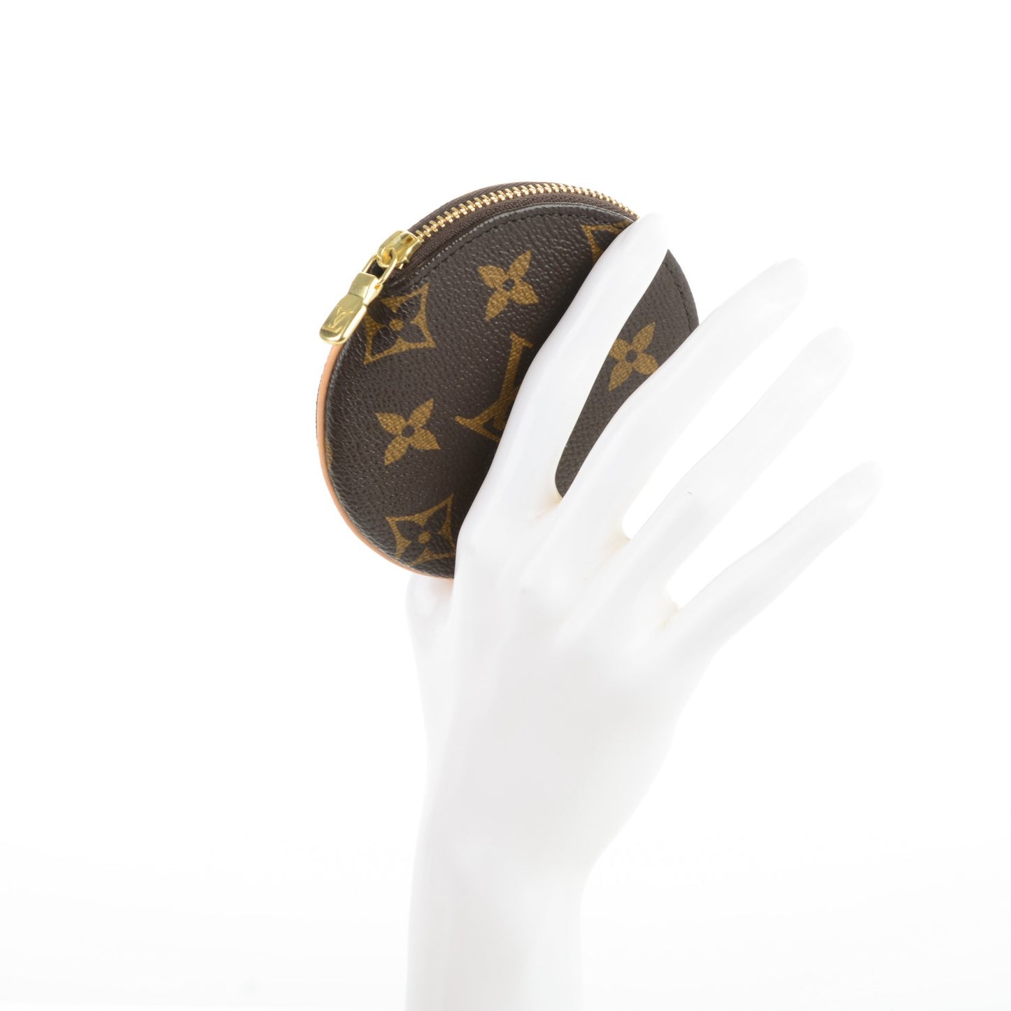 Monogram Round Coin Purse