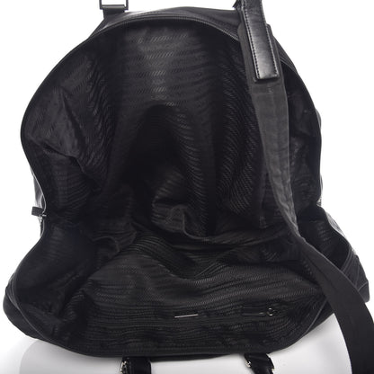Prada Nylon Viaggio Duffle Black 6 of 10