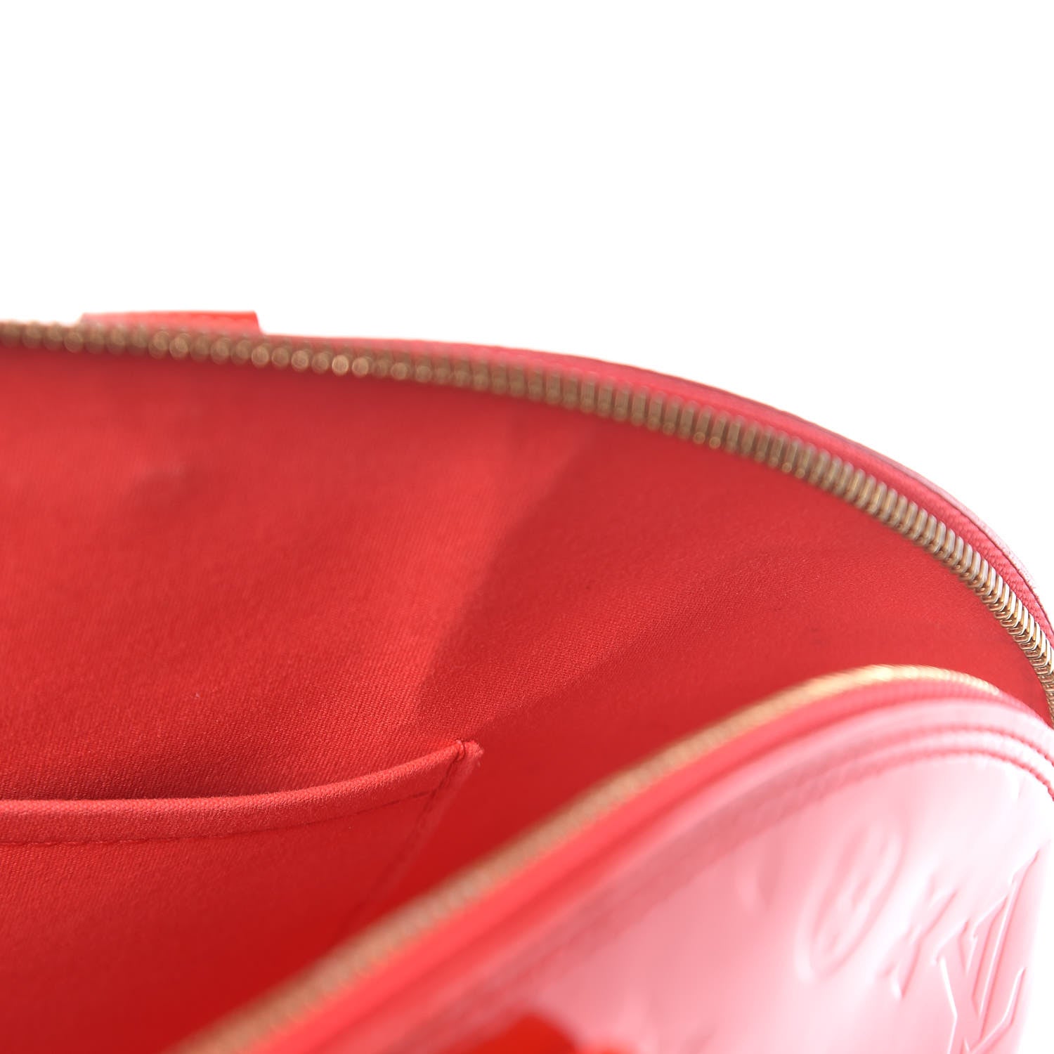 Louis Vuitton Vernis Alma GM Rouge Grenadine 12 of 17