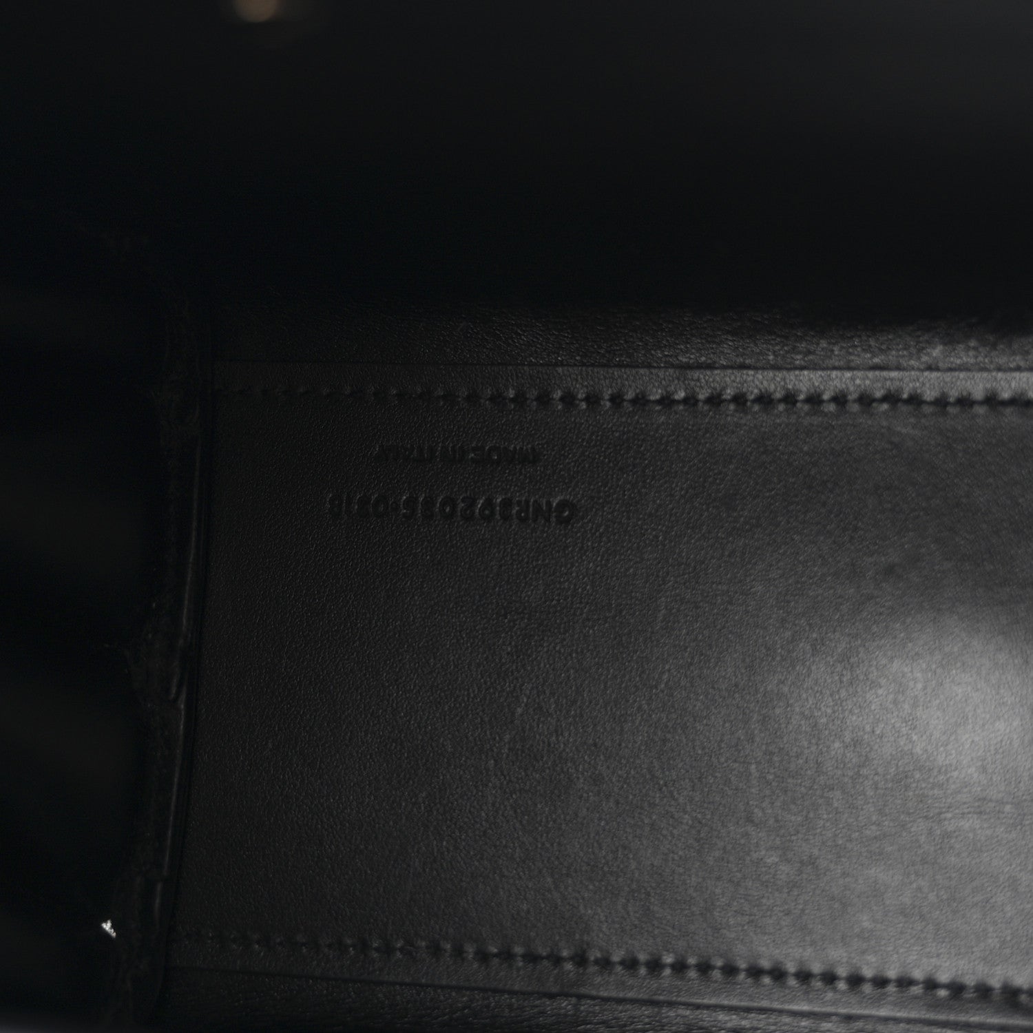 Saint Laurent Calfskin Crocodile Embossed Nano Sac De Jour Black 7 of 12