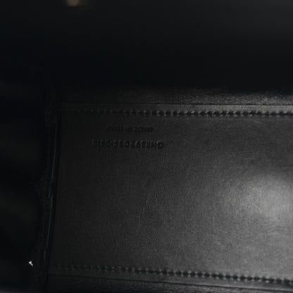 Saint Laurent Calfskin Crocodile Embossed Nano Sac De Jour Black 7 of 12