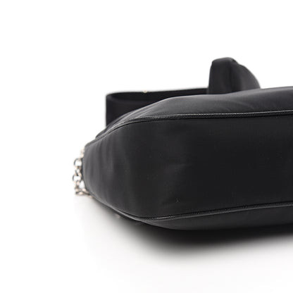 Prada Nylon Re-Edition 2005 Shoulder Bag Black 6 of 8