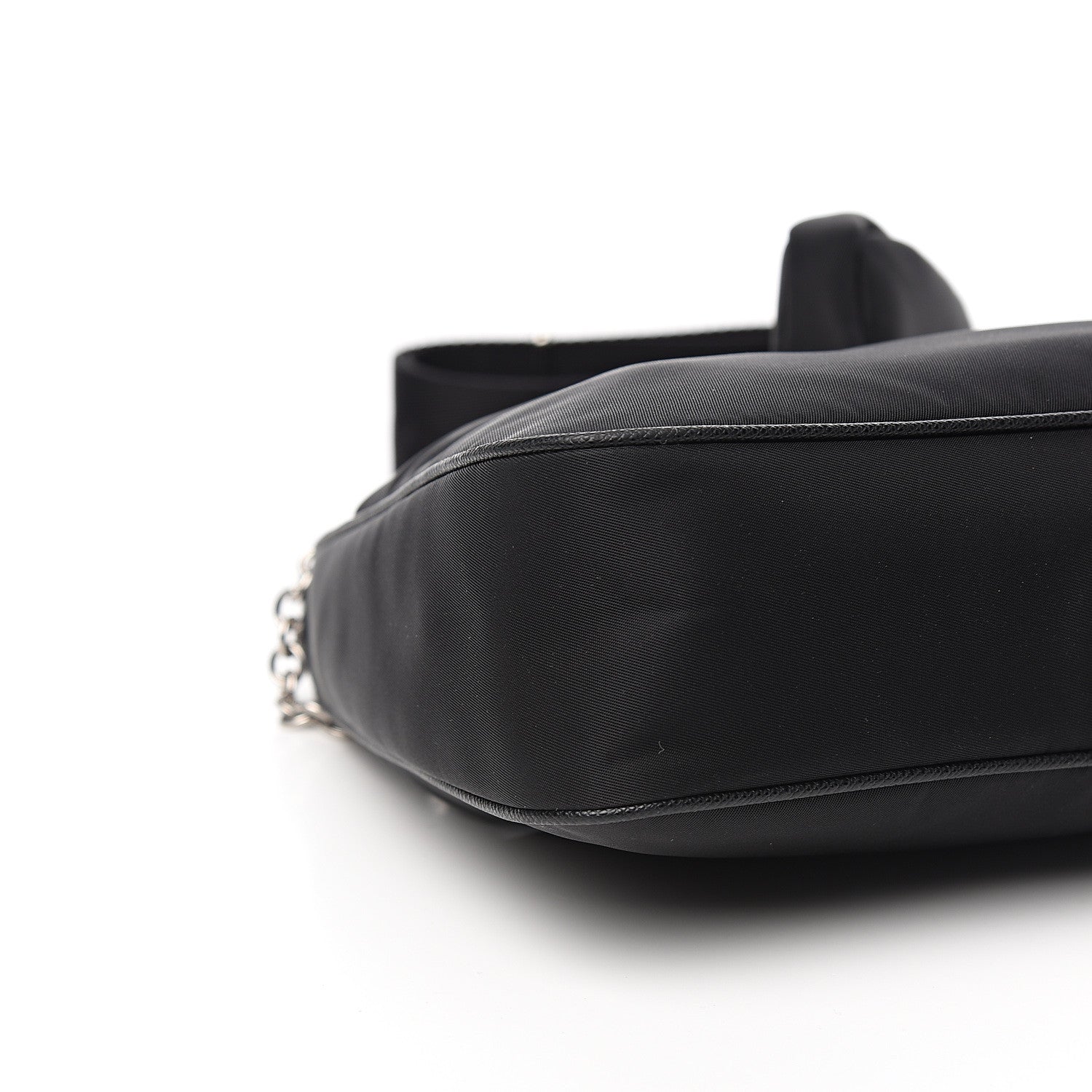 Prada Nylon Re-Edition 2005 Shoulder Bag Black 7 of 10