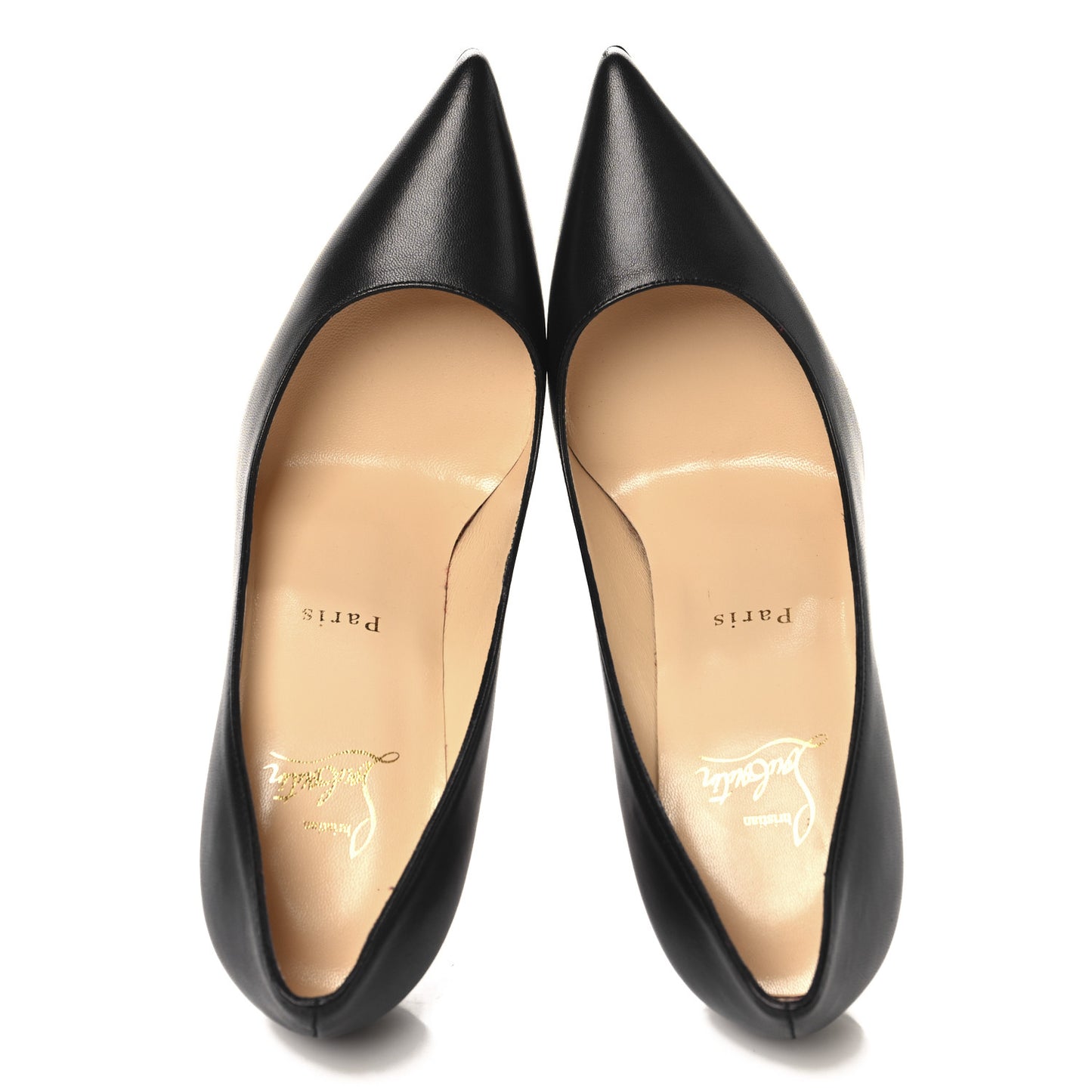 Shiny Nappa Decollete 554 100 Pumps 37.5 Black