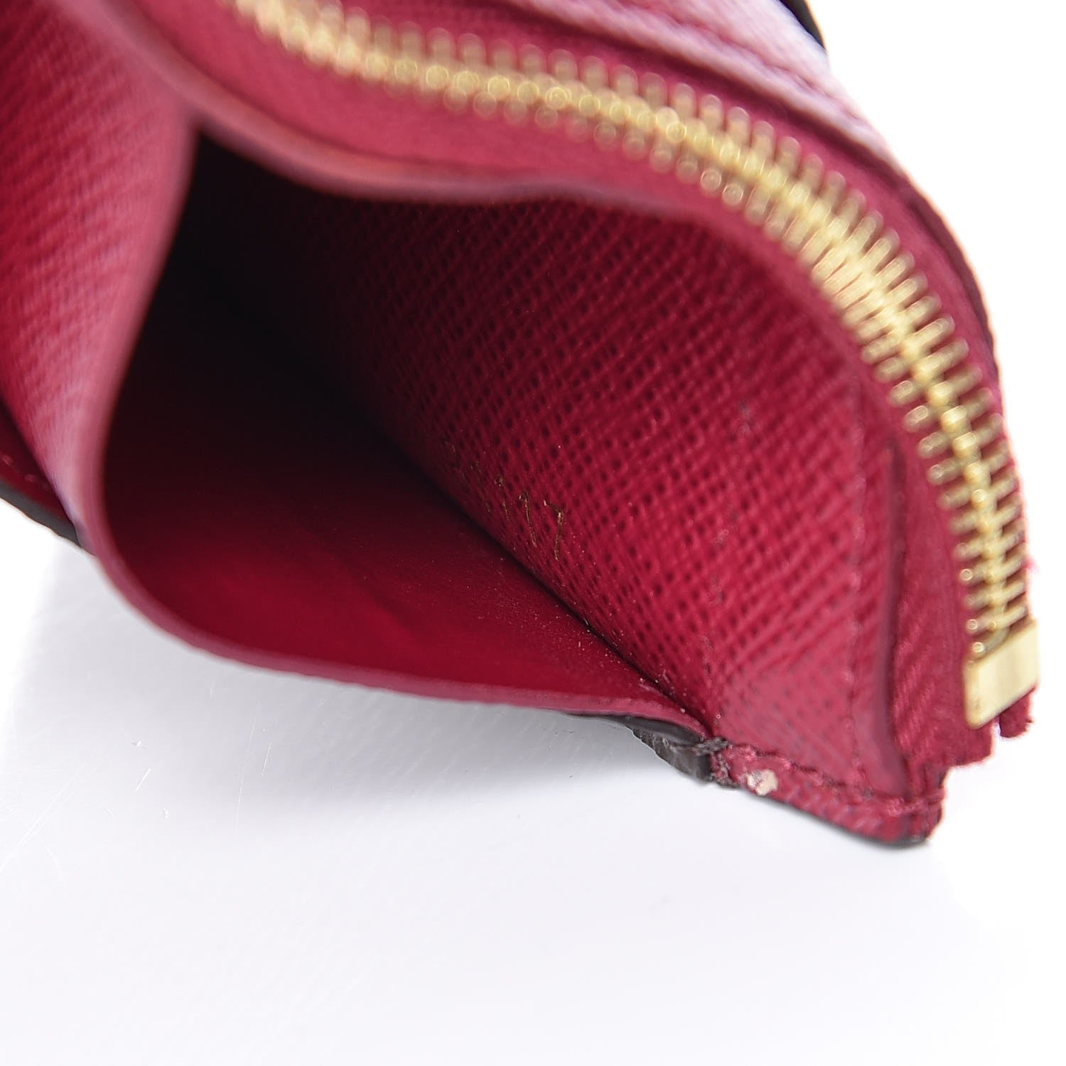 Louis Vuitton Monogram Zipped Card Holder Fuchsia 7 of 7