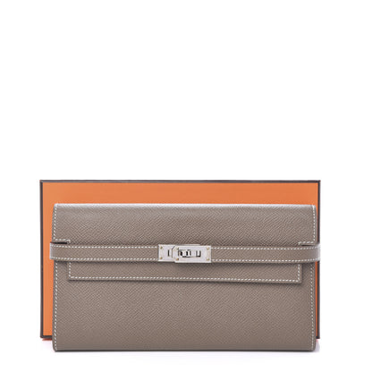 Hermes Epsom Kelly Longue Wallet Etoupe 8 of 8