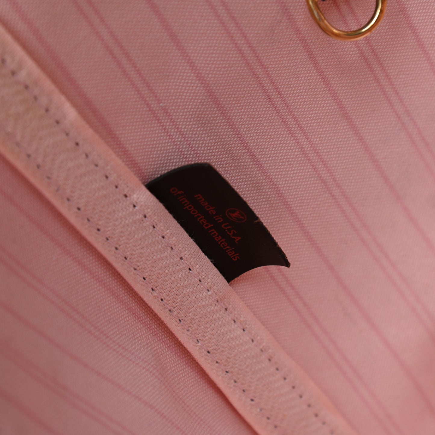 Damier Ebene Neo Neverfull MM Rose Ballerine