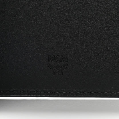 MCM Saffiano Tri-Fold Wallet Black 6 of 7