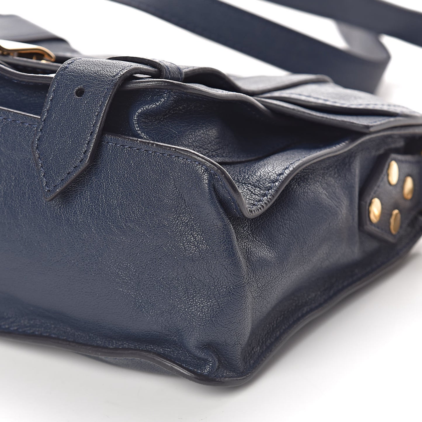Lambskin Tiny PS1 Satchel Midnight