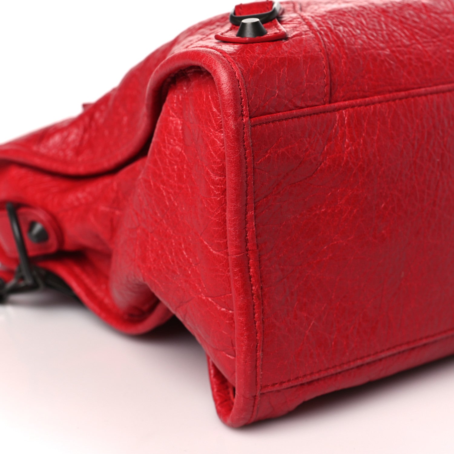 Balenciaga Agneau Classic Hardware City Rouge Cardinal 8 of 9
