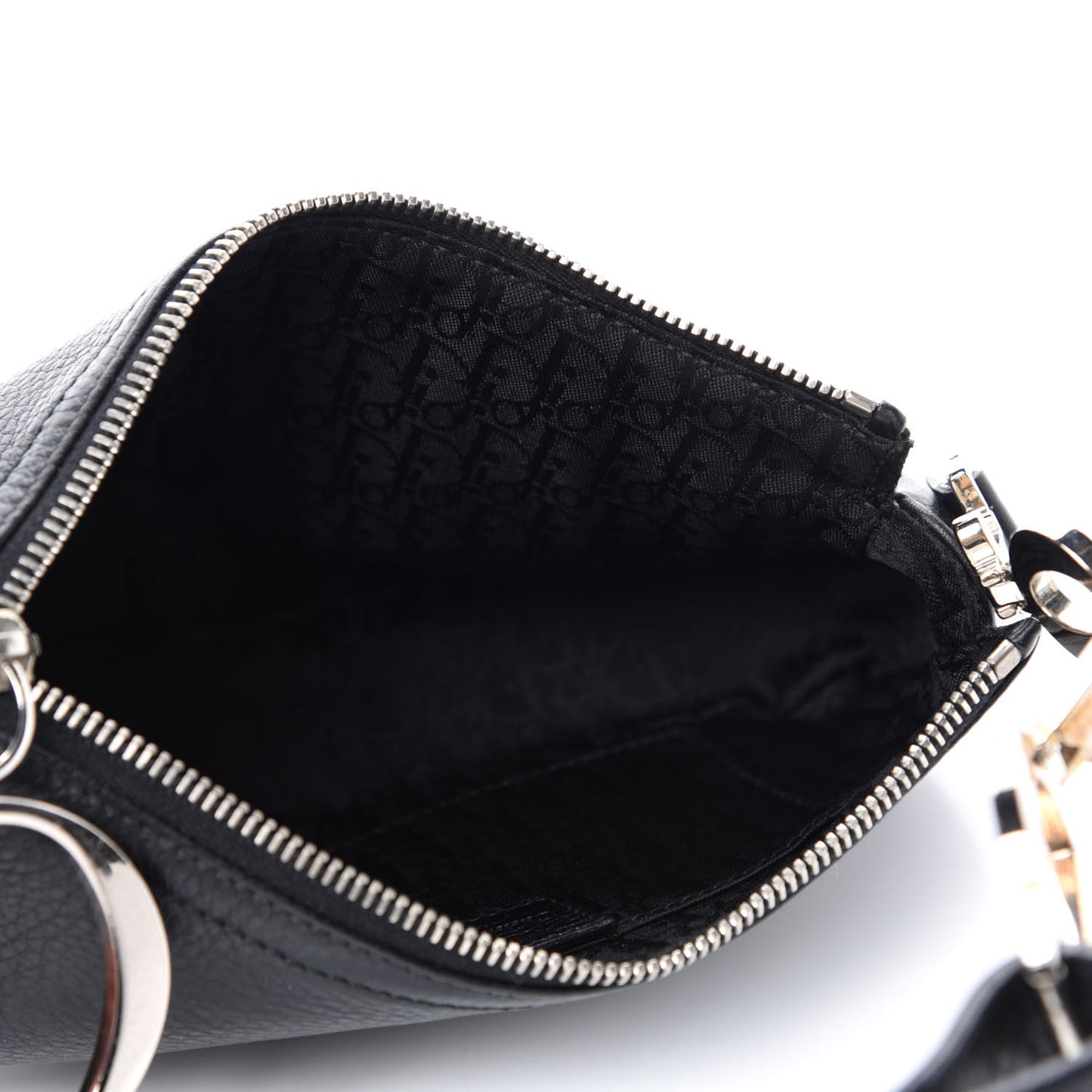 Calfskin Shoulder Bag Black