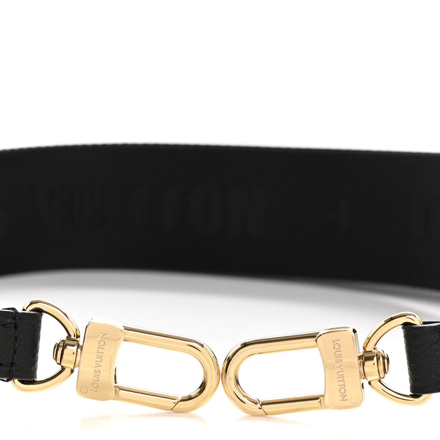Jacquard Bandouliere Shoulder Strap Black