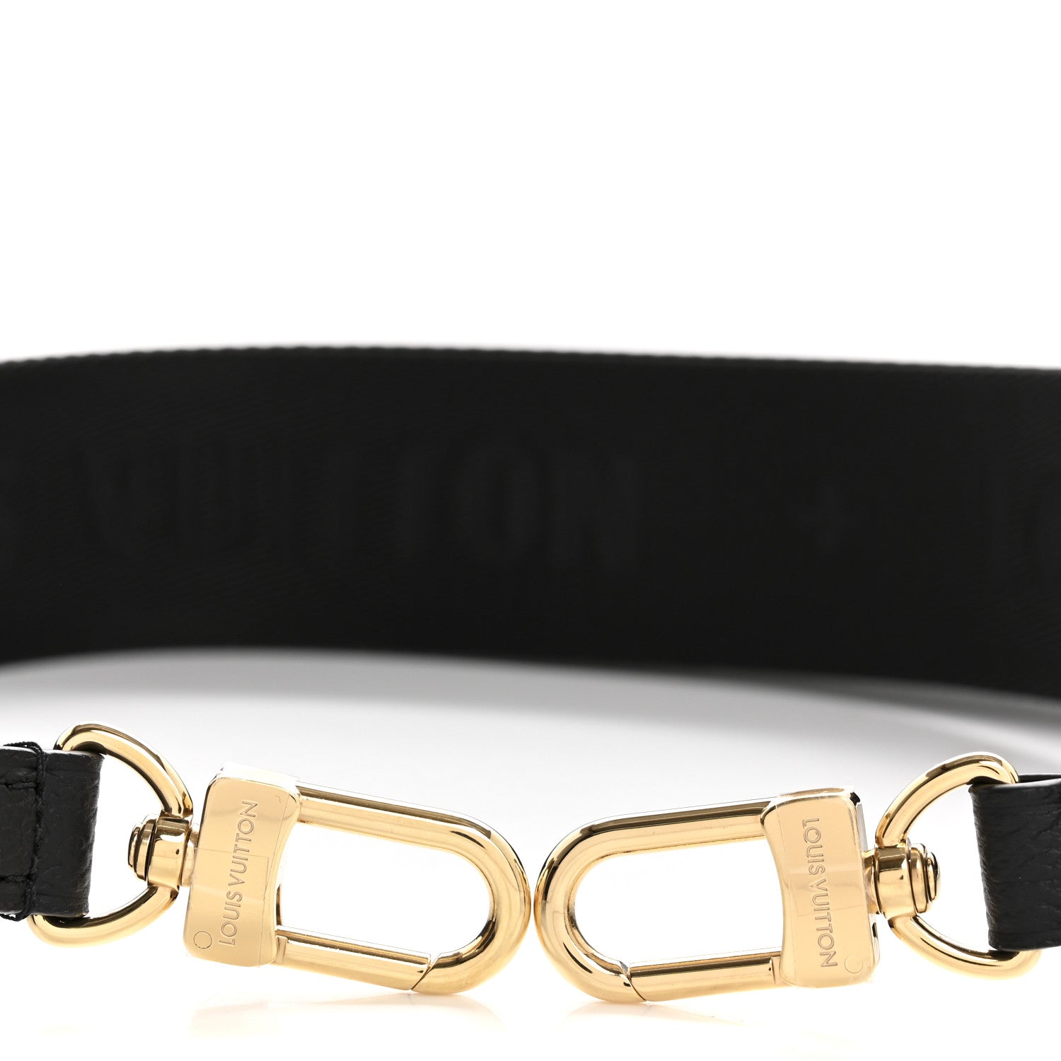 Louis Vuitton Jacquard Bandouliere Shoulder Strap Black 3 of 6