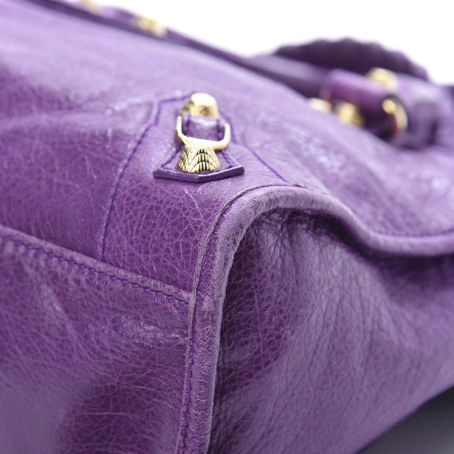 Agneau Giant 12 Gold Hardware City Ultraviolet