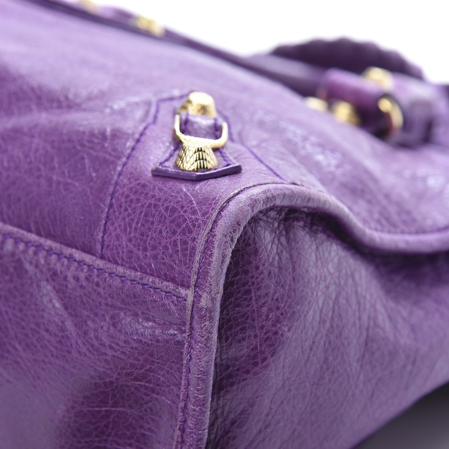Balenciaga Agneau Giant 12 Gold Hardware City Ultraviolet 9 of 13