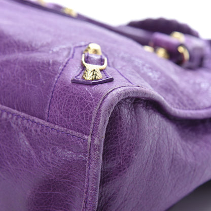 Balenciaga Agneau Giant 12 Gold Hardware City Ultraviolet 9 of 13