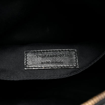 Saint Laurent Calfskin Matelasse Monogram Lou Camera Bag Black 7 of 21