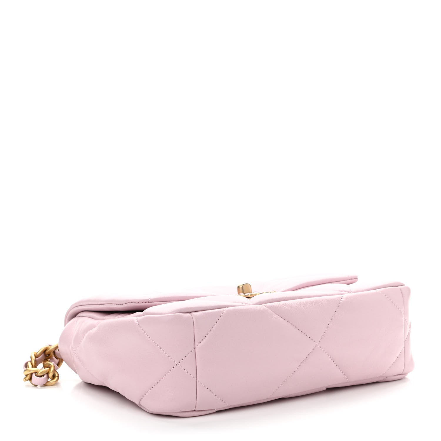 Chanel Lambskin Quilted Medium Chanel 19 Flap Light Pink 4 of 10