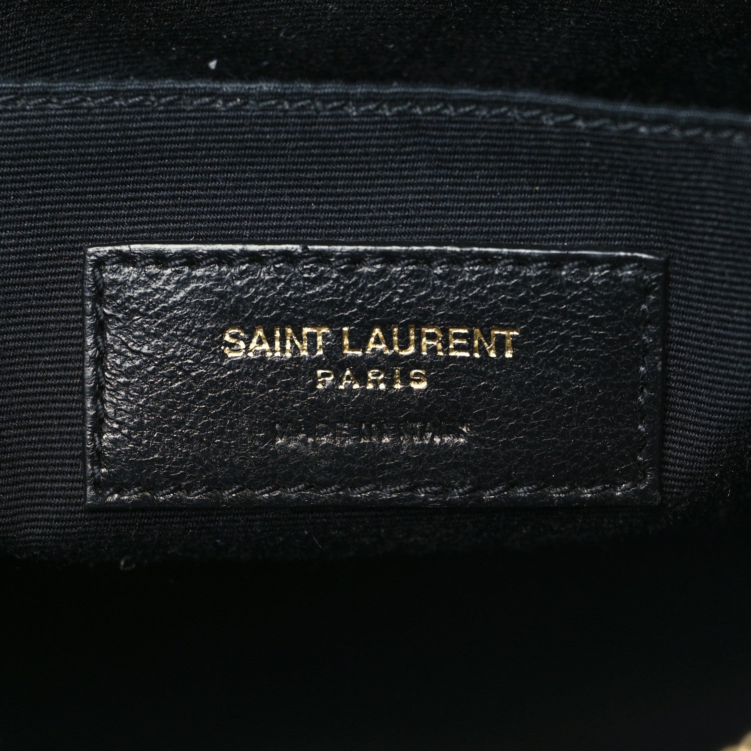 Saint Laurent Calfskin Matelasse Monogram Lou Camera Bag Grey Kaki 6 of 10