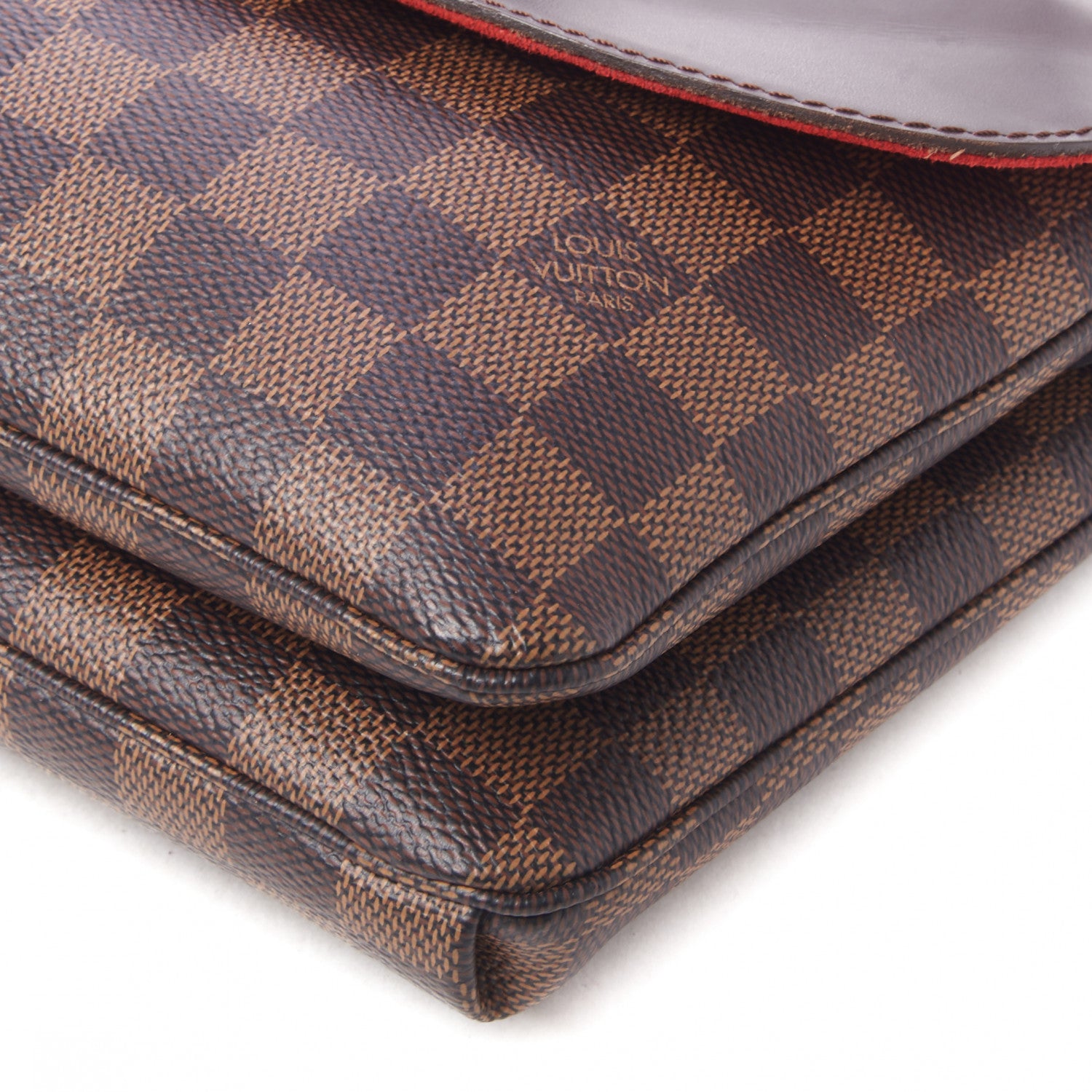 Louis Vuitton Damier Ebene Twice Cherry 4 of 7