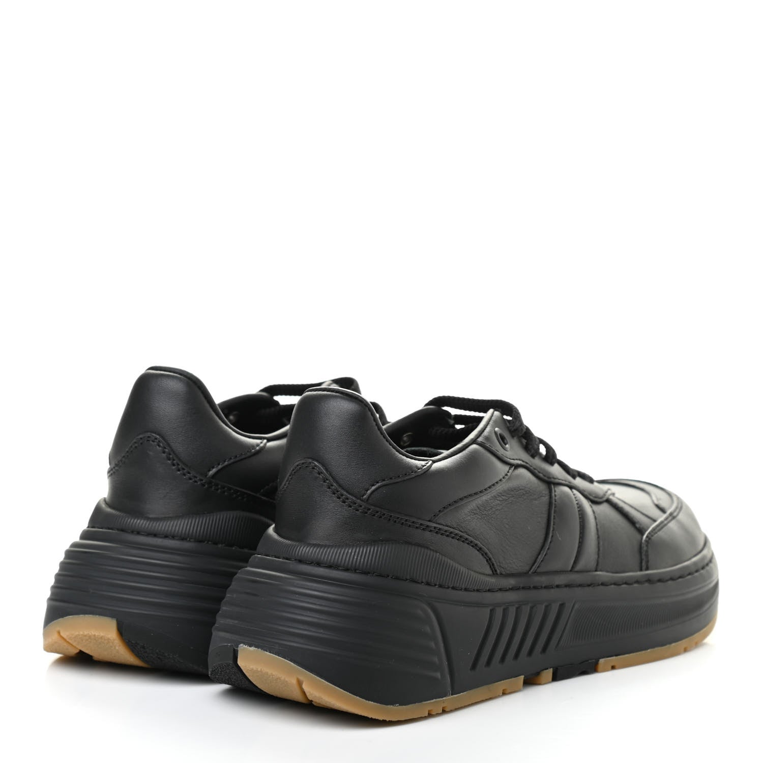 Bottega Veneta Calfskin Womens The Speedster Sneakers 36.5 Black 4 of 7