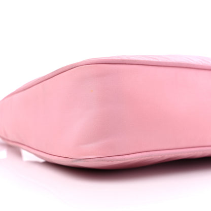 Prada Tessuto Nylon Saffiano Mini Re-Edition 2000 Bag Rosa 7 of 11