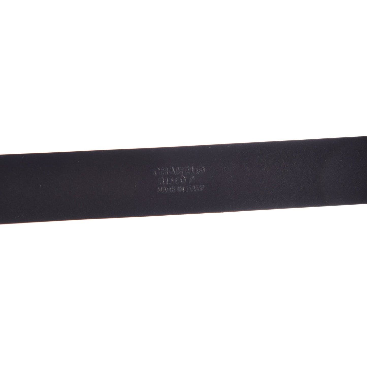 Patent CC Logo Skinny Belt 85 34 Pink