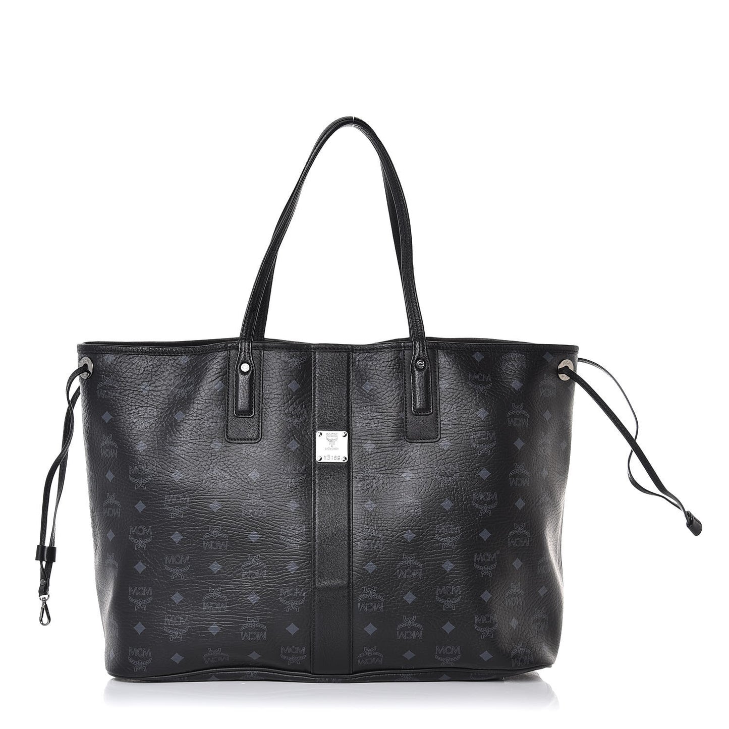 Visetos Large Liz Reversible Shopper Tote Black