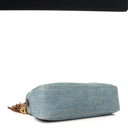 Gucci Denim Small Soho Bowler Blue 4 of 9