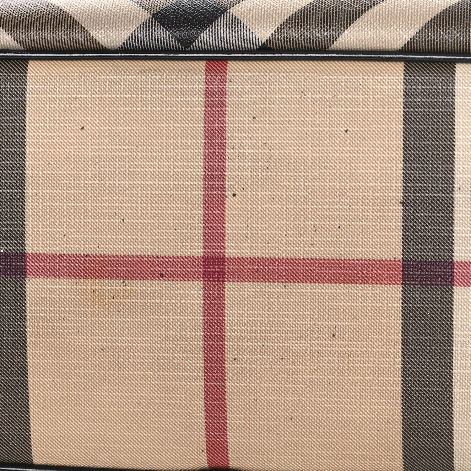 Burberry Supernova Check Small Nickie Tote Black 8 of 11