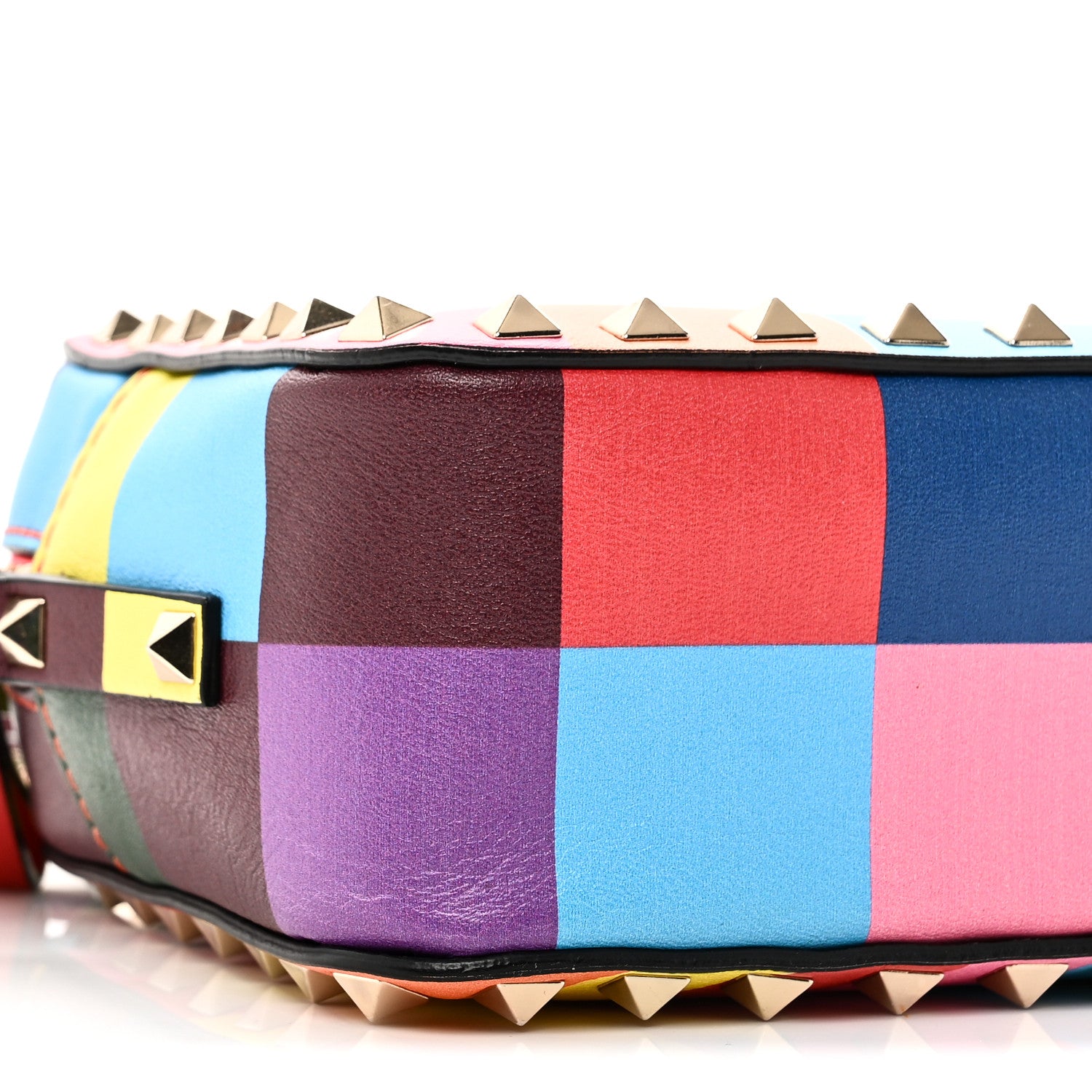 Valentino Garavani Vitello 1973 Rockstud Camera Crossbody Bag Multicolor 17 of 21