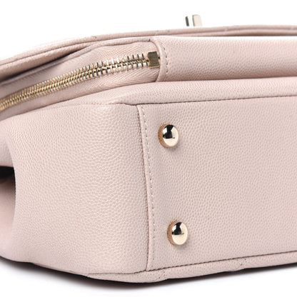 Chanel Caviar Quilted Medium Business Affinity Flap Beige 11 of 13