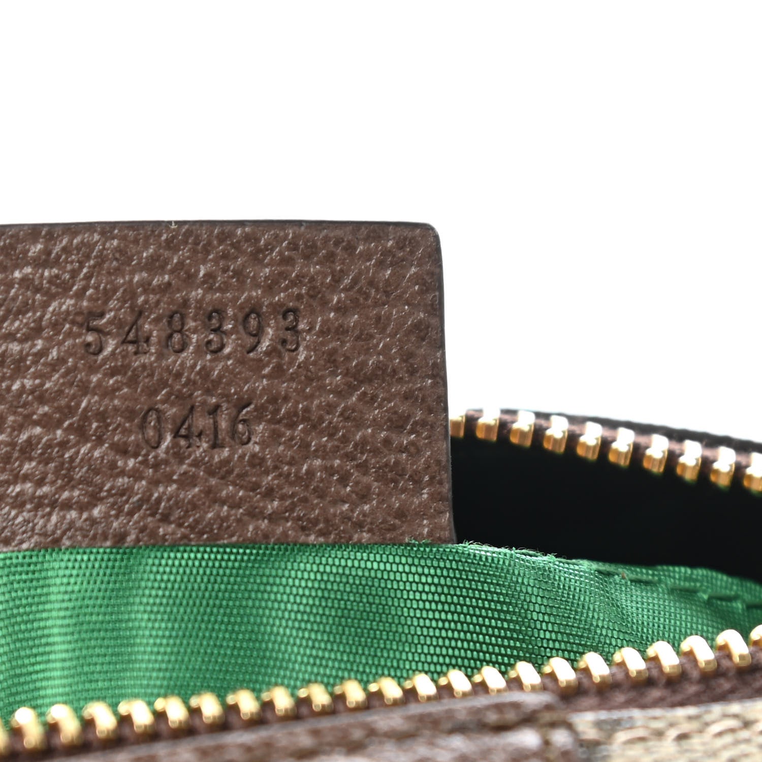 Gucci Soft GG Supreme Monogram Calfskin Medium Ophidia Cosmetic Case Beige Ebony New Acero 7 of 8
