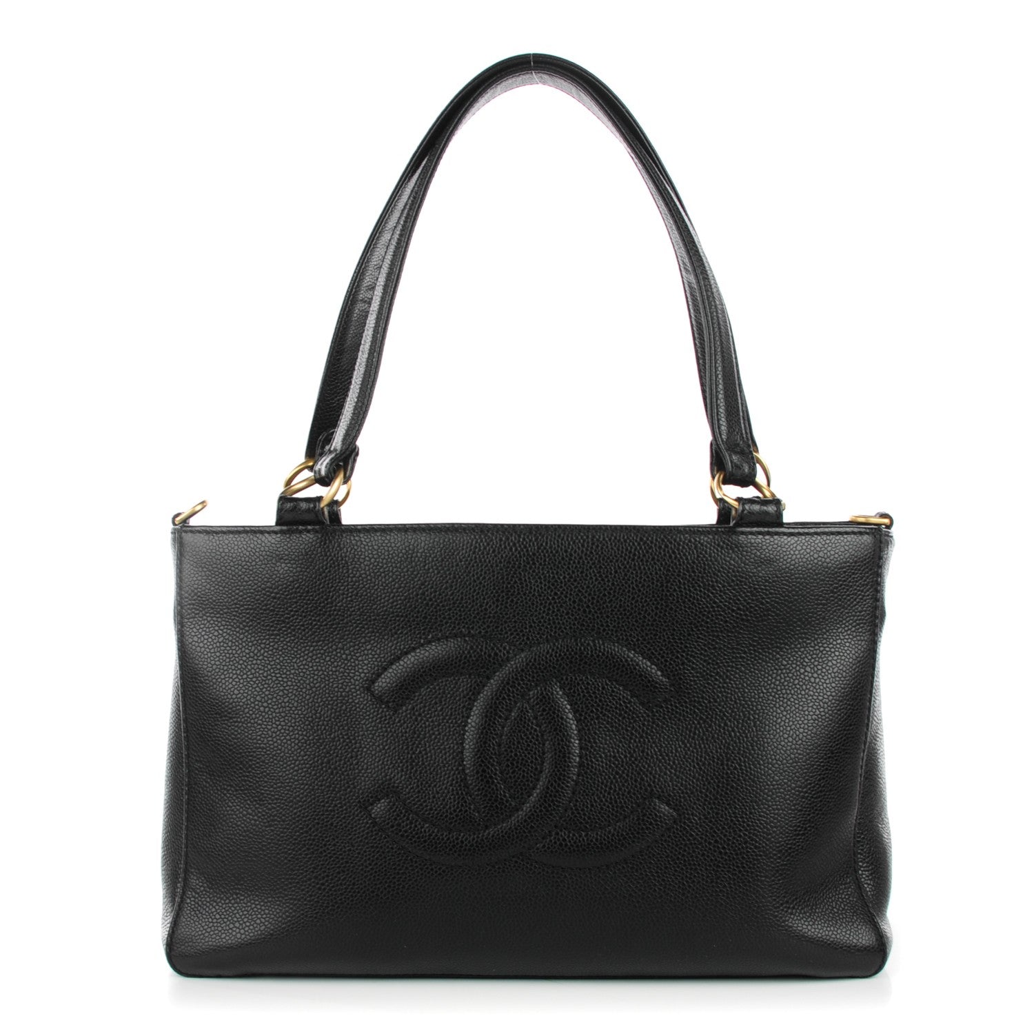 Chanel Caviar Timeless CC Shoulder Bag Black 1 of 7