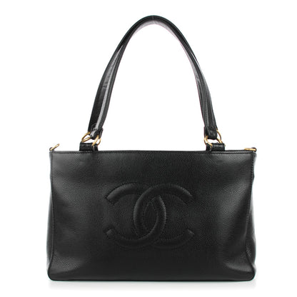 Chanel Caviar Timeless CC Shoulder Bag Black 1 of 7