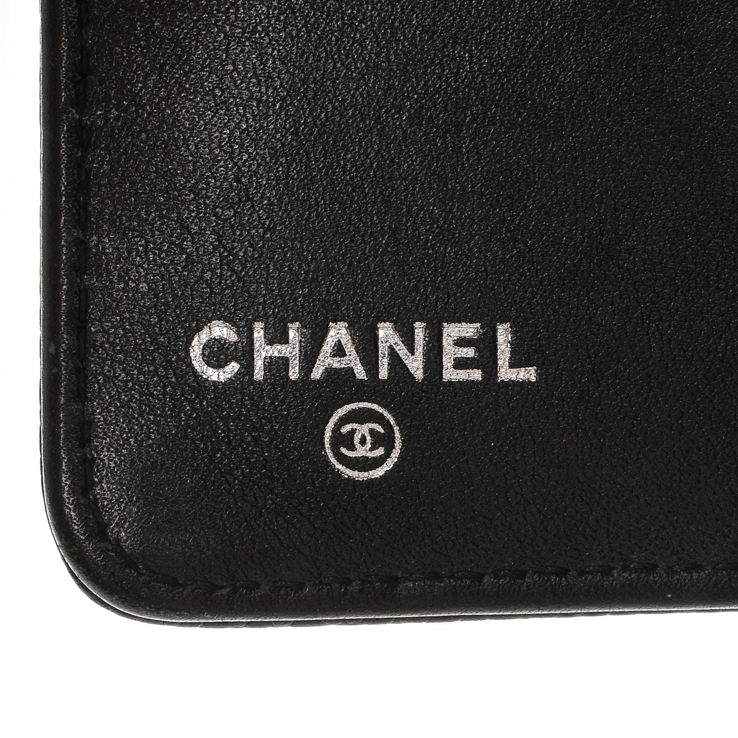Chanel Caviar Timeless CC Zipped Pocket Wallet Black 6 of 8