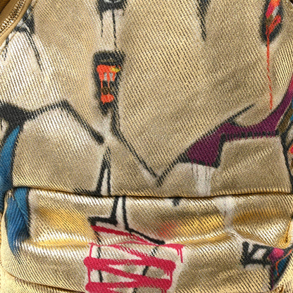 Chanel Graffiti Printed Canvas Street Spirit Backpack Multicolor 8 of 10