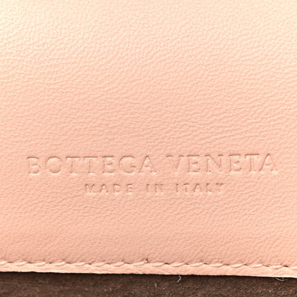 Bottega Veneta Nappa Intrecciato Canvas Safari Flap Shoulder Bag Flamingo 5 of 14