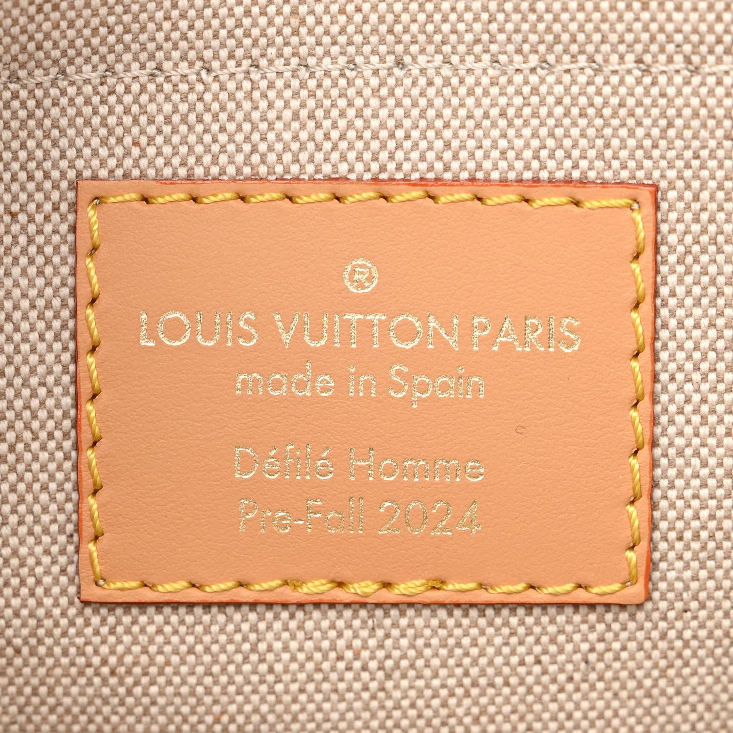 Louis Vuitton Damier Denim 3D Speedy Bandouliere 25 Bleu 7 of 10