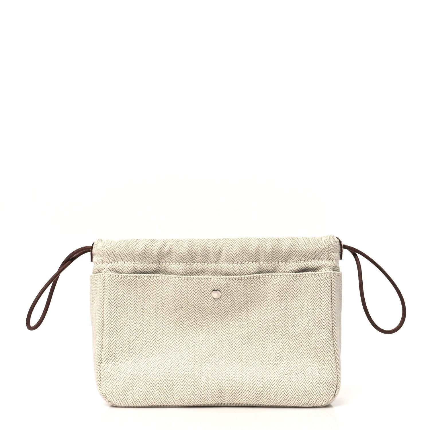 Hermes Canvas Barenia Fourbi 20 PM Pouch Naturel Fauve 1 of 11