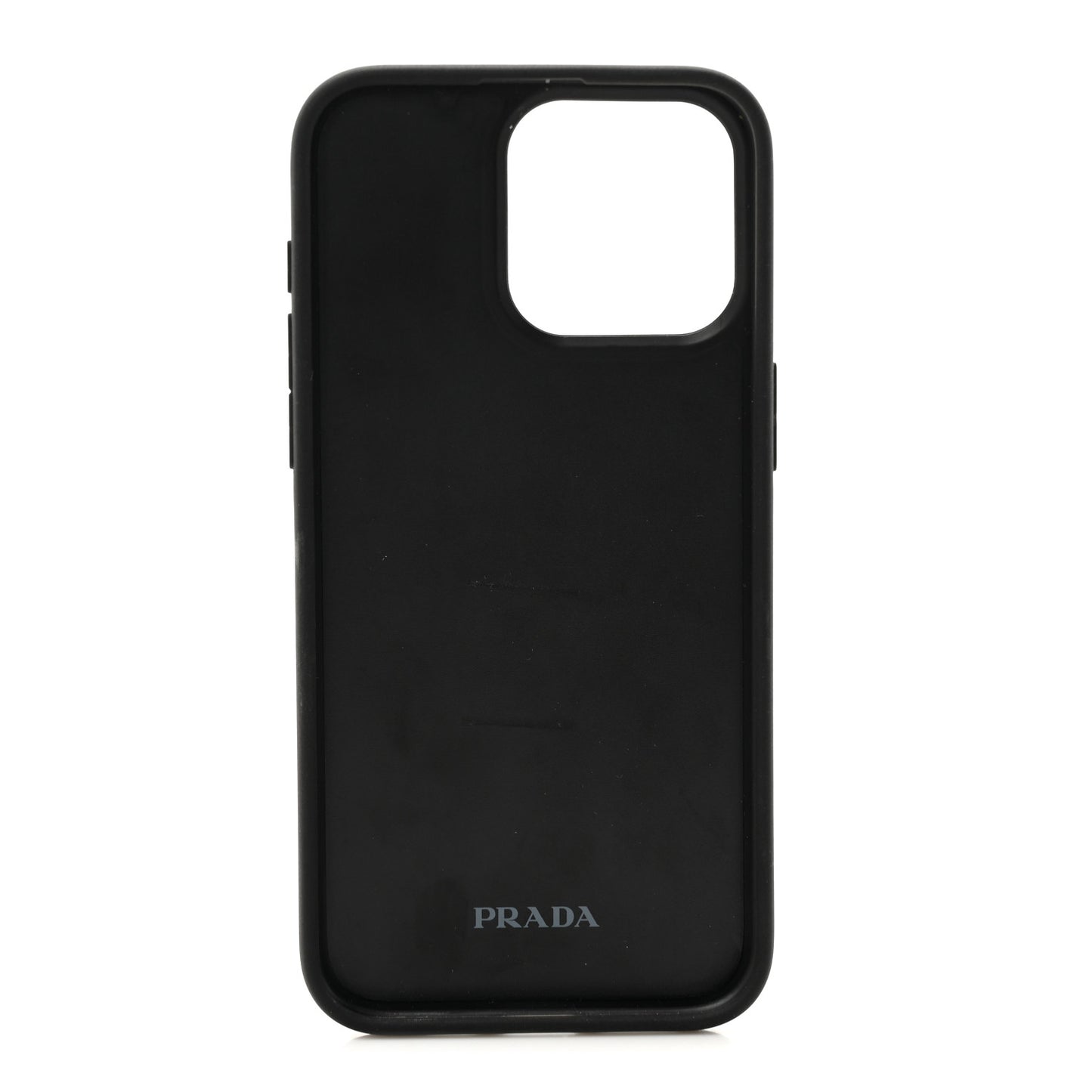 Saffiano iPhone 15 Pro Max Case Black